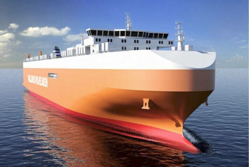 Utsatt dåp for verdens største RoRo skip