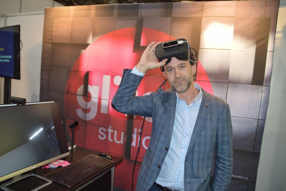 Ta med det digitale visningsrommet til kunden, oppfordrer Tobias Barvik i Glitch. Foto: Gustav Erik Blaalid