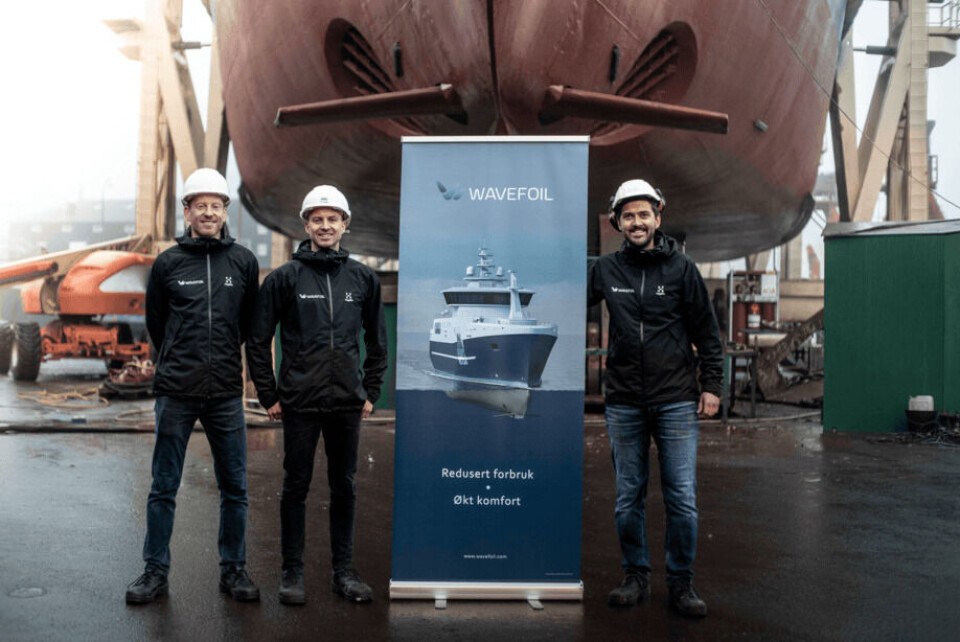 Eirik Bøckmann (CEO), Erlend Vastveit (CTO) og Audun Yrke (CIO)
