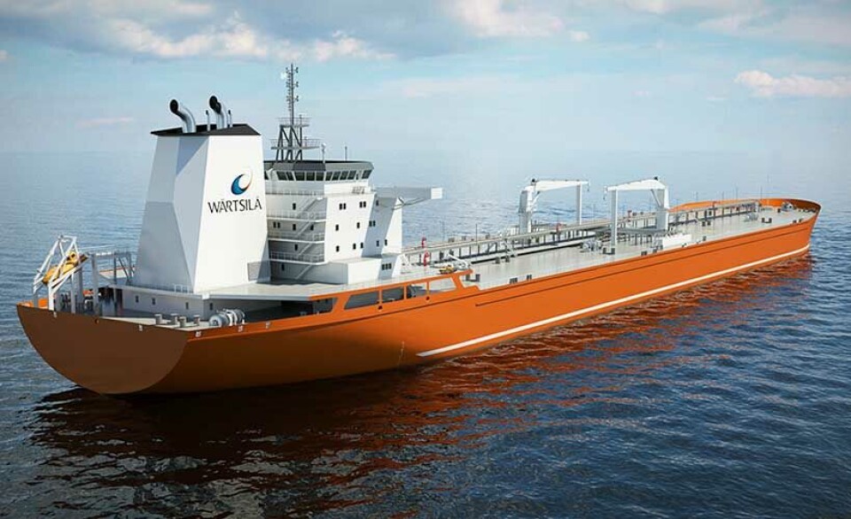 Wärtsilä launches efficient new Aframax tanker design