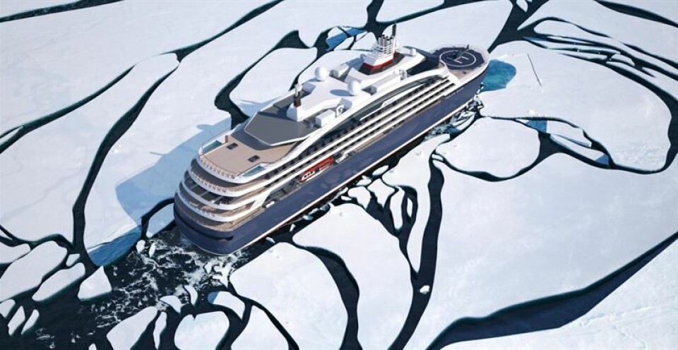 Ponants nye cruiseskip får avanserte miljøytelser med Wärtsiläs LNG-løsninger Bilde: Ponant