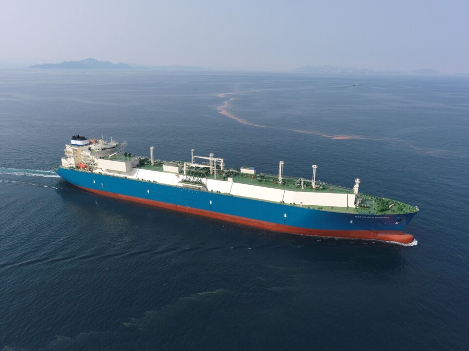 The 'Maran Gas Efessos', built in 2014.