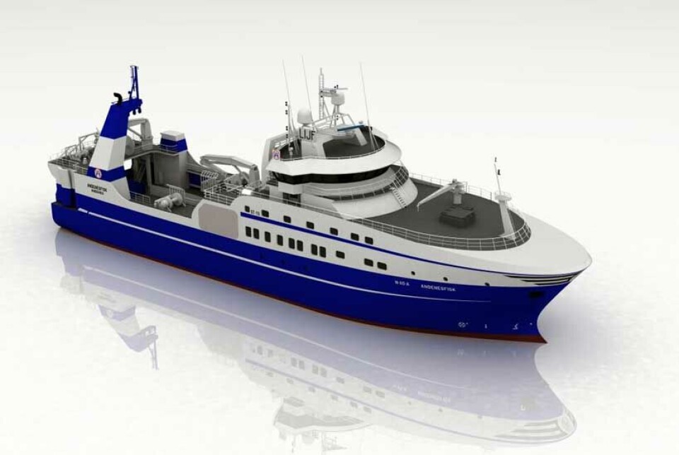 Trålerrederiet AS Andenes Havfiskeselskap på Andenes har inngått kontrakt på nybygg