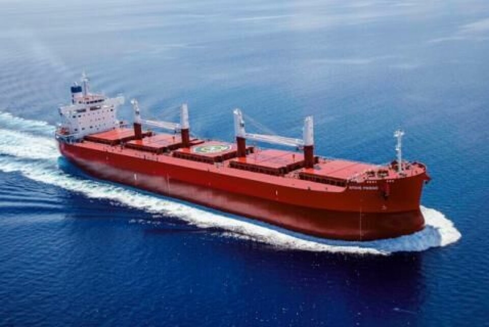 Wilhelmsen overtar teknisk operatøransvar for to Stove-fertøyer. Foto: Tsuneishi shipbuilding Co
