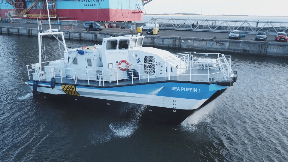 Windpartner leverer første fartøy