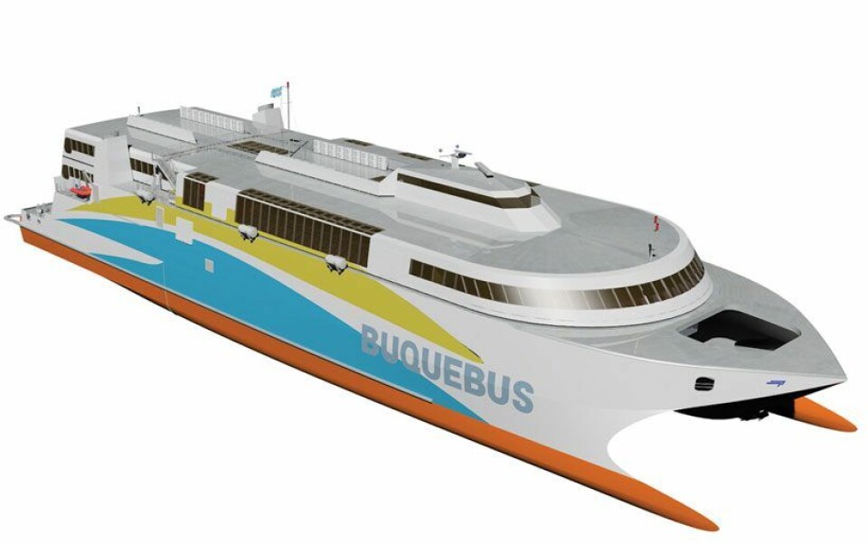 The fastest, environmentally cleanest, most efficient, high speed ferry in the world.