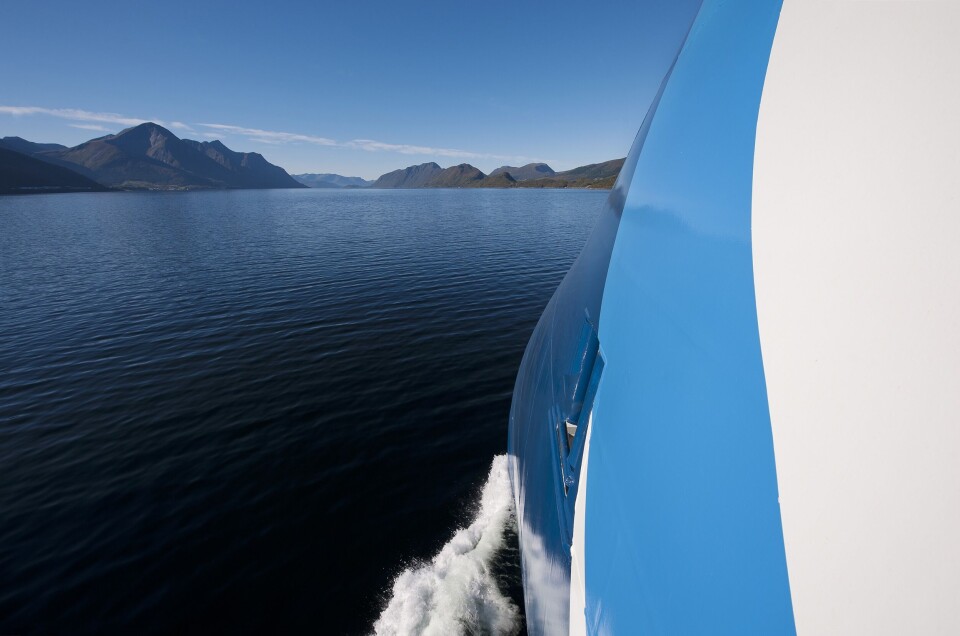 Et eksempel på en Ulstein X-BOW, slik kunden ønsker. Foto: Ulstein/Per Eide Studio