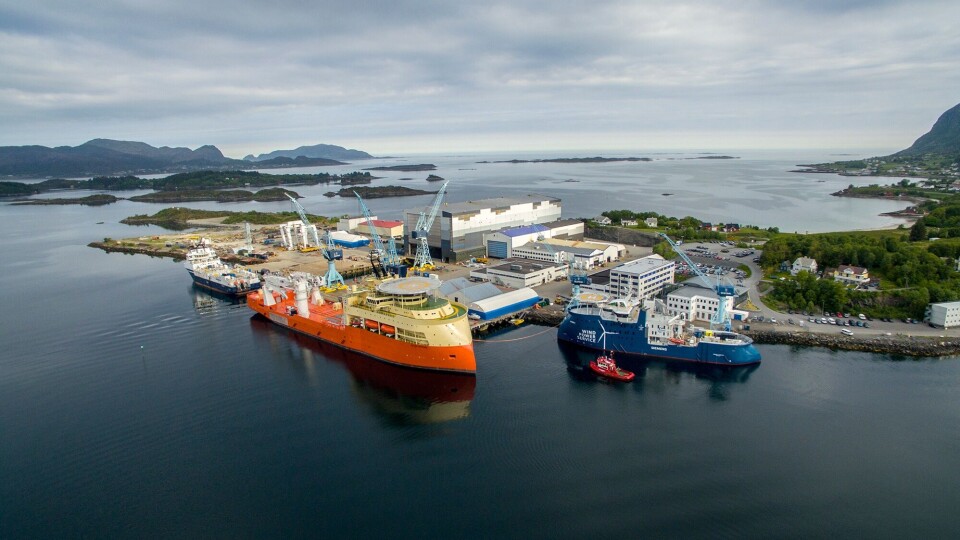 Nå skal det bygges yacht i Ulsteinvik. Foto: Ulstein Group/SjimpHansen)