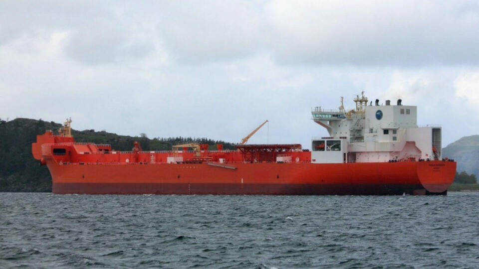 'Eagle Barents' er ett av AET-skipene som allerede jobber for Statoil i Nordsjøen. Foto: Statoil