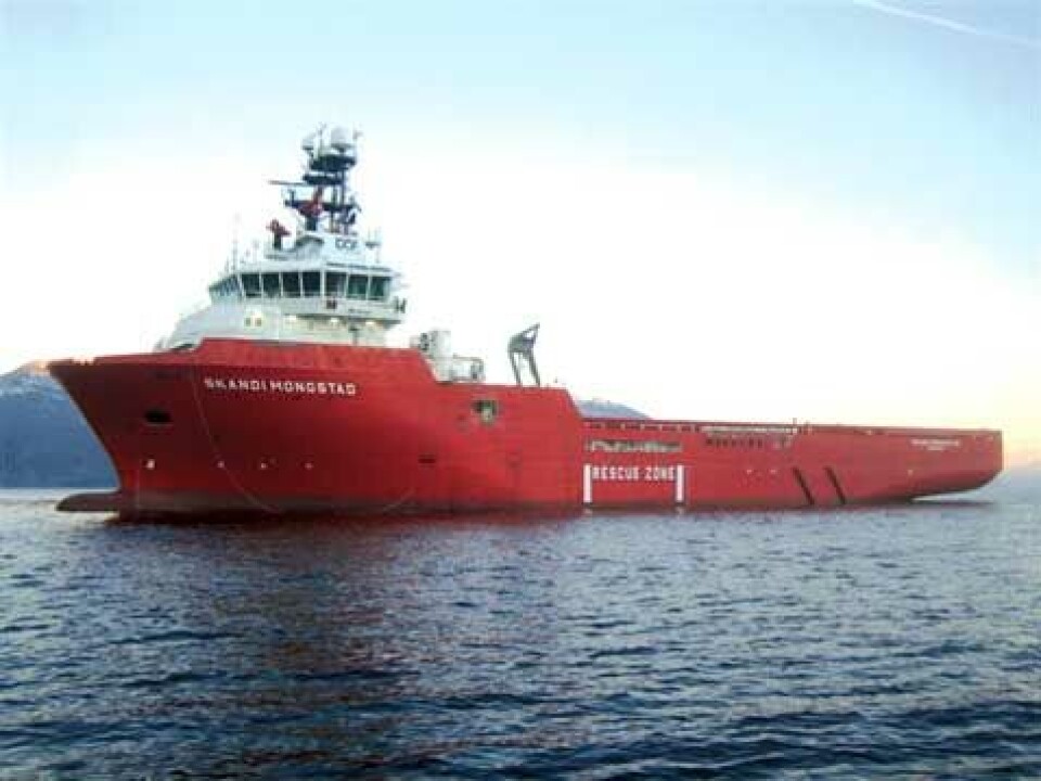 Skandi Mongstad var ett av skipene som fikk 5 års kontrakt med Statoil i 2017.