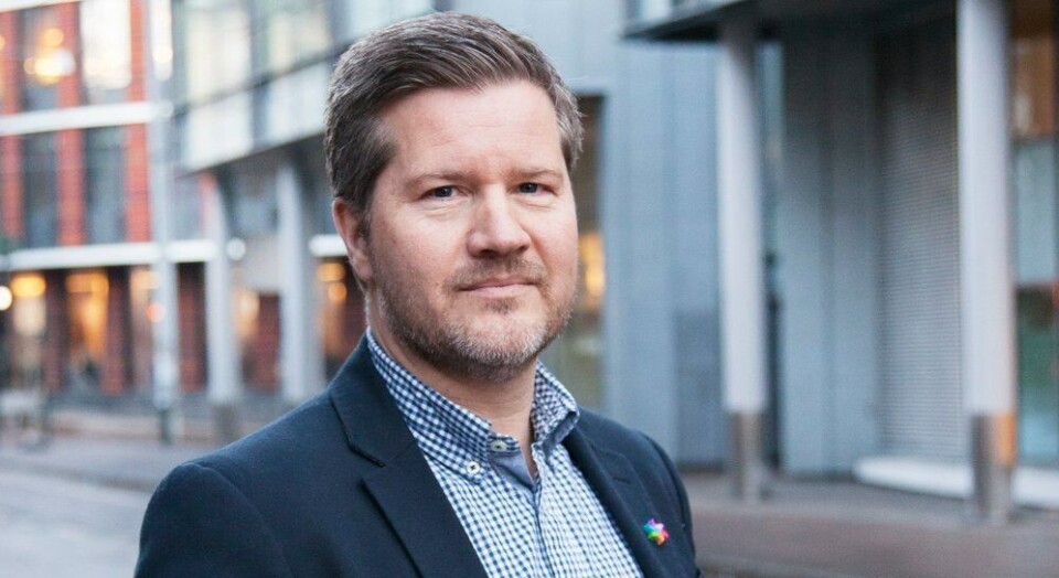 Kommunikasjonsdirektør Erik Vigander nekter å informere offentligheten om Haukeland har tatt i mot en brannskadd person fra 'Viking Sky'. Foto: Helse Bergen.