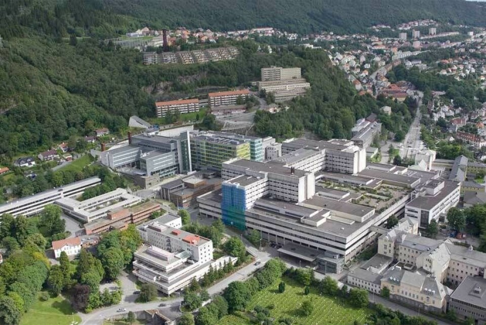 Haukeland Universitetssykehus har innført ny informasjonspolitikk. Det kan gå ut over vitale samfunnsinteresser. Foto: Skipsrevyen.