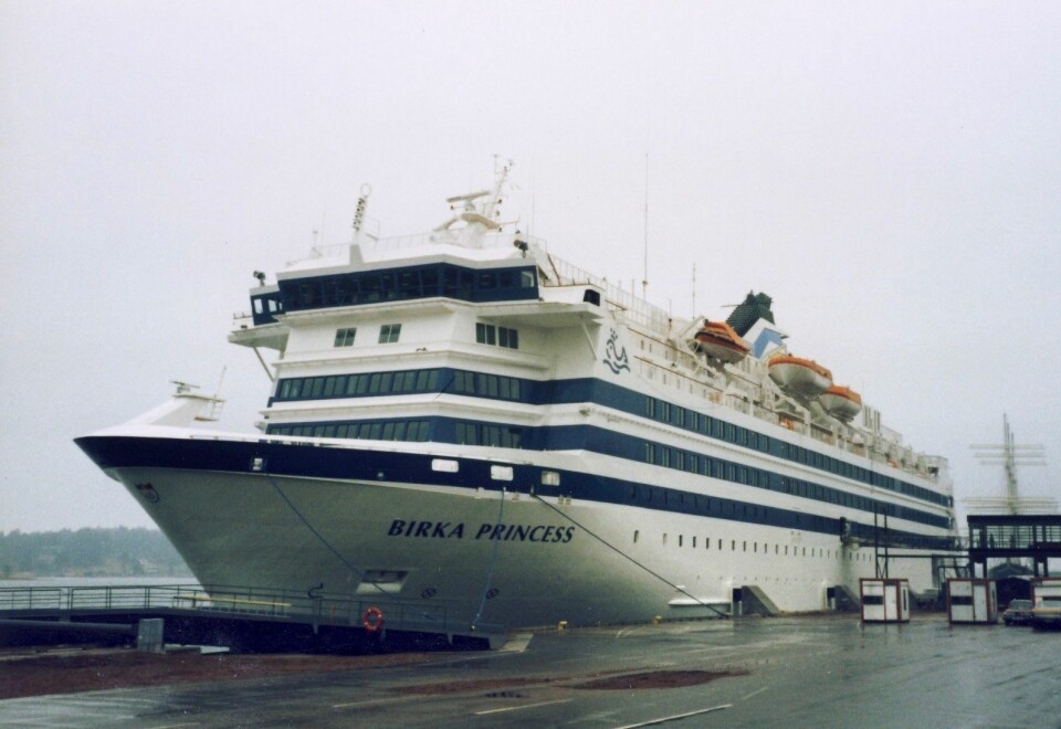 MS «Birka Princess» som ny i 1986 Foto: Holger Ellgaard / Wikipedia
