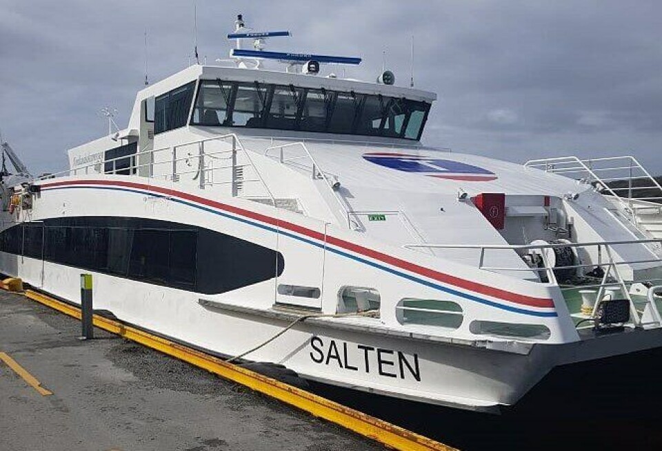 Skipsrevyen har denne uken besøkt MS «Salten» i Bodø. Foto: Bjørnar Blaalid