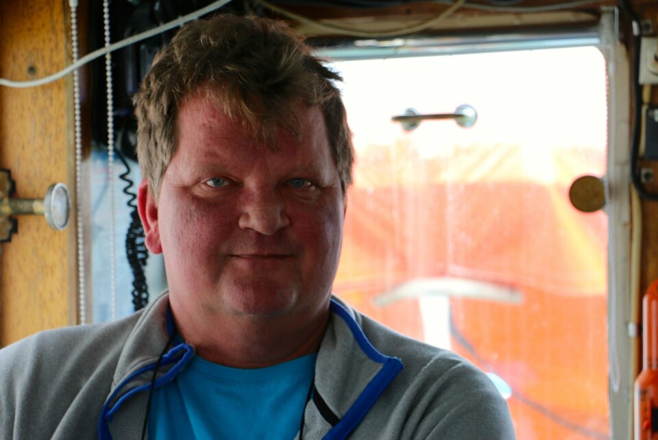 Henning Aasen har vært kaptein på 'G.M. Dannevig' i halvannet år. Foto: Andrea Bærland