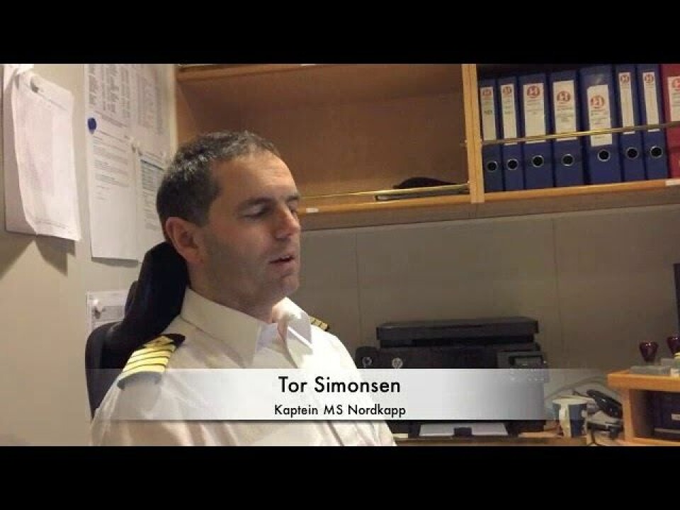 Ukens skipsbesøk: M/S 'Nordkapp'