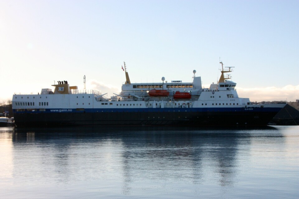 Dagens M/S 'Gann' i Hundvåg utenfor Stavanger. Foto: Andrea Bærland