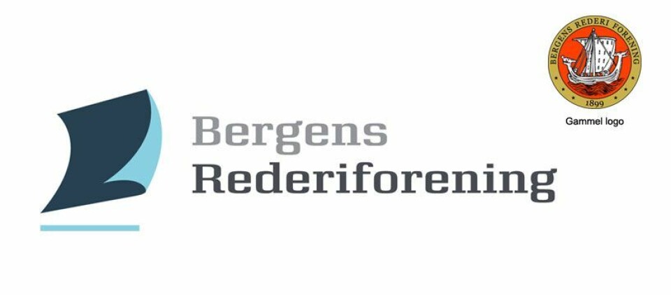 Ny logo: (Utviklet av Maritime Colours) Den gamle er til høyre på bilde.