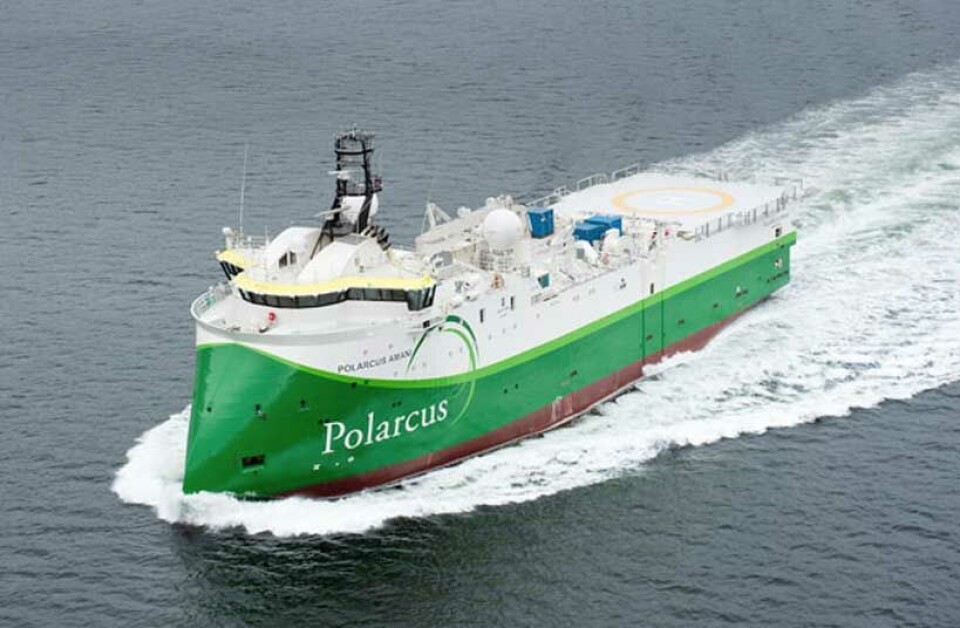 3D seismic vessel Polarcus Amani was delivered from ULSTEIN on 29 March 2012.