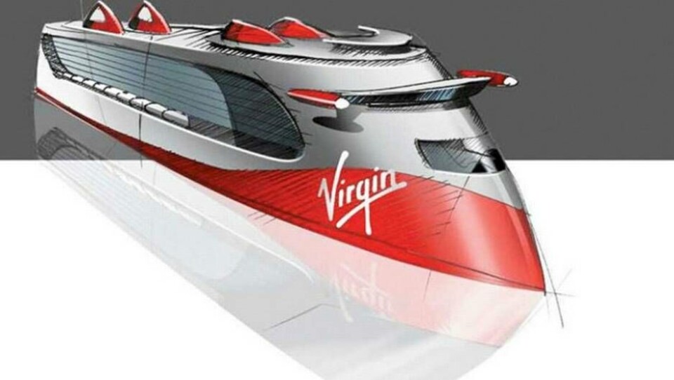 Litt for mye X-Bow i dette cruise-designet, mener Ulstein-gruppen.