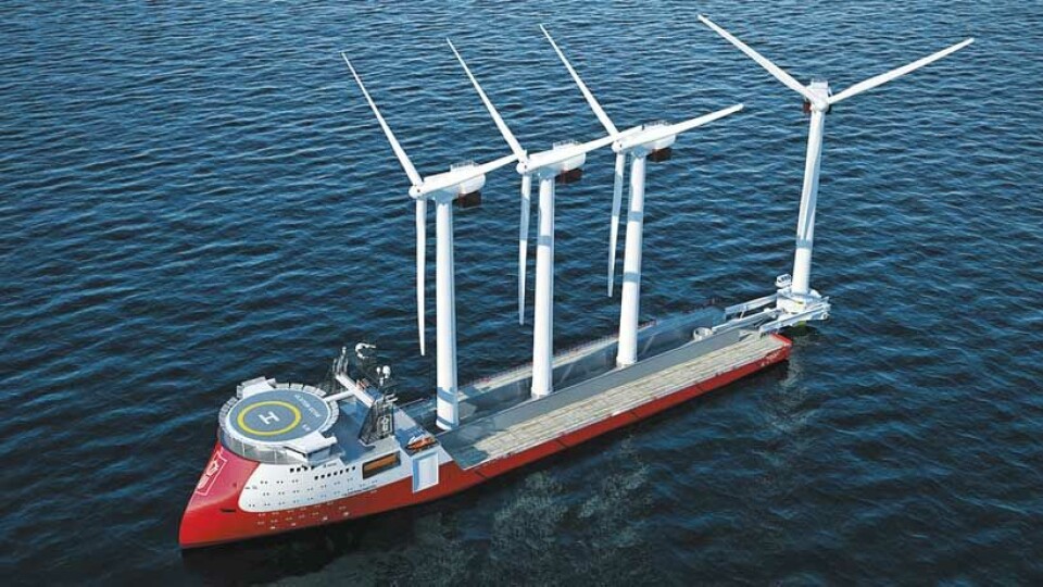 SX102 “Windlifter” er et resultat av tidligere samarbeid mellom de to selskapene.