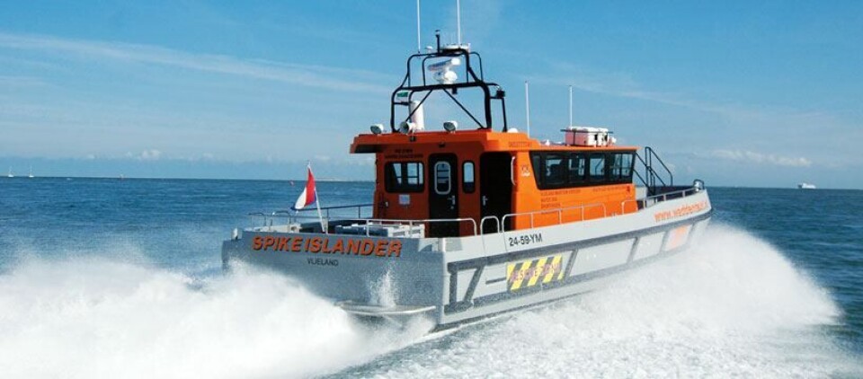 Ultrajet 377 Waterjets Power High Speed Rapid Response Catamarans