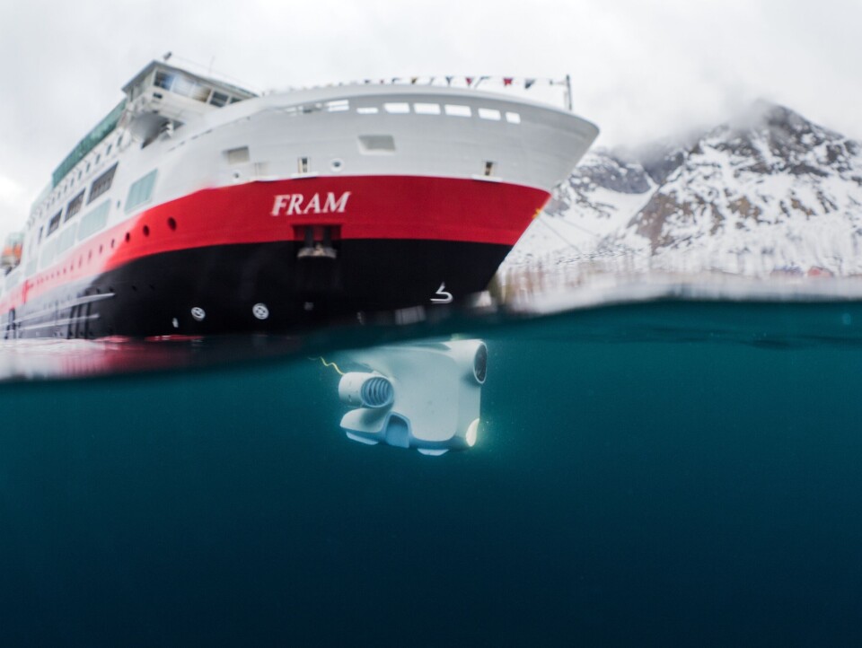 Foto: Blueye / Hurtigruten