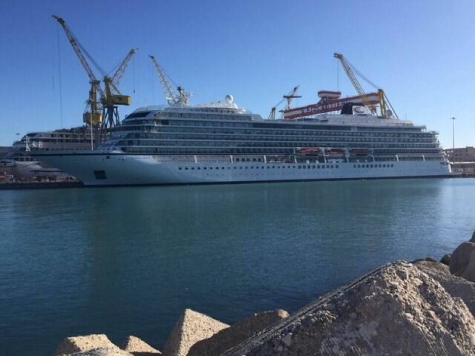 Viking Sun. Foto: Fincantieri S.p.A,.