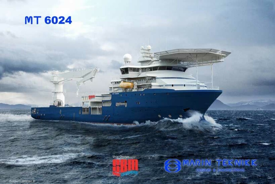SBM Offshore N.V. orders new Diving Support and Construction Vessel (DSCV) confirming investment in offshore contracting