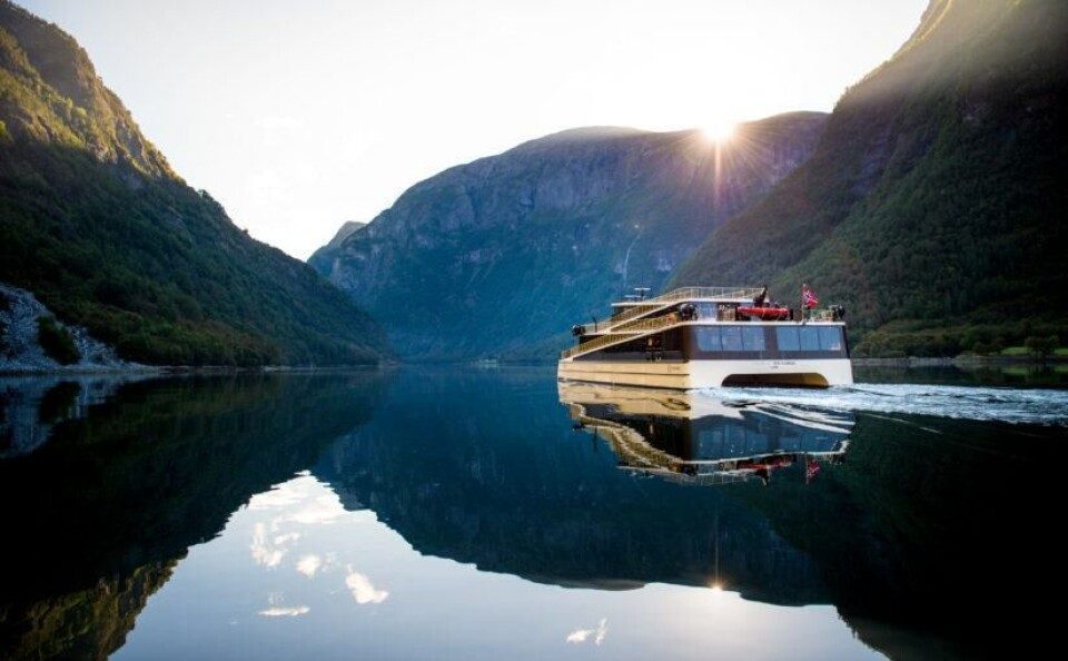Utslippsfrie 'Vision of the fjord' Foto: Sverre Hjørnevik