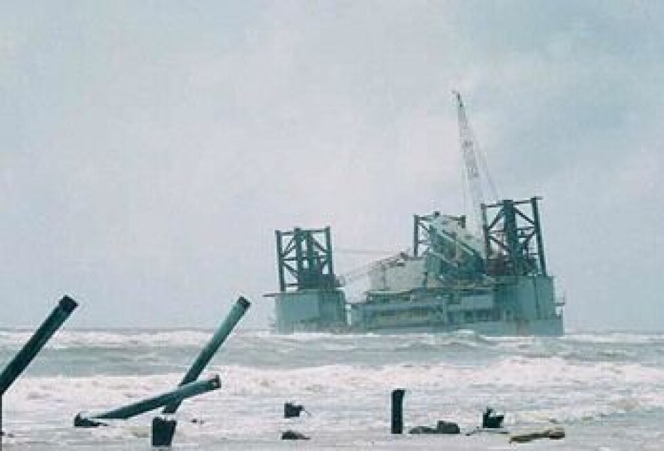 Virksomheten minsker. Foto: surfrider.org