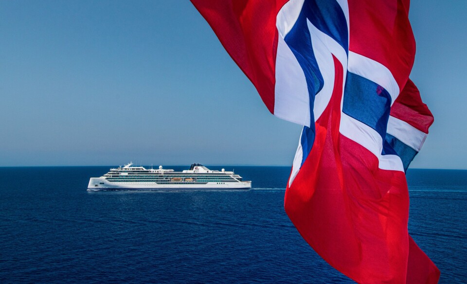 «Viking Octantis» er overlevert til Viking. Foto: Viking