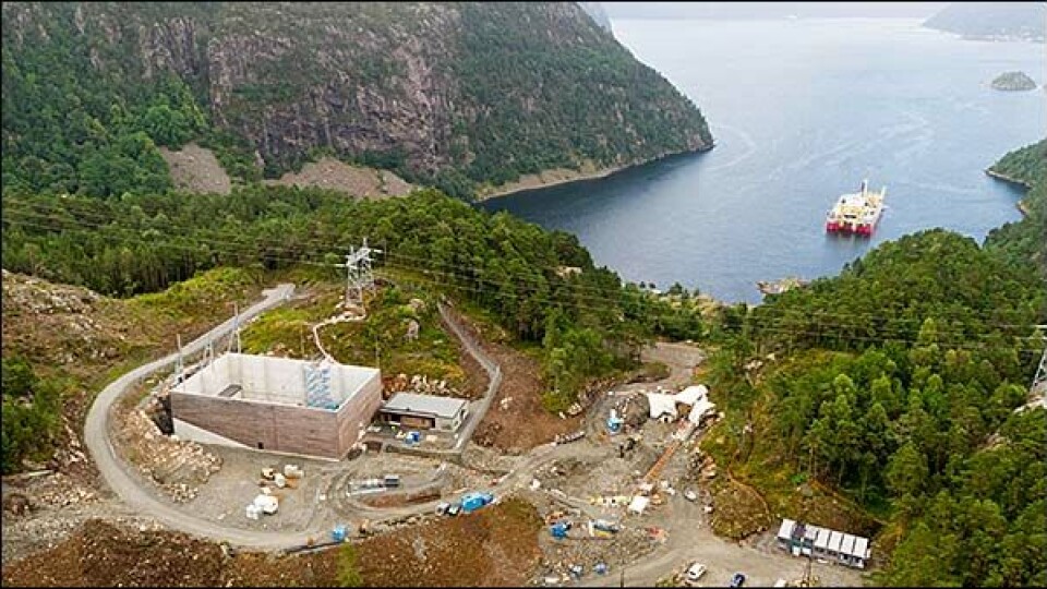 Vellykket inntrekk av NordLink-sjøkabel