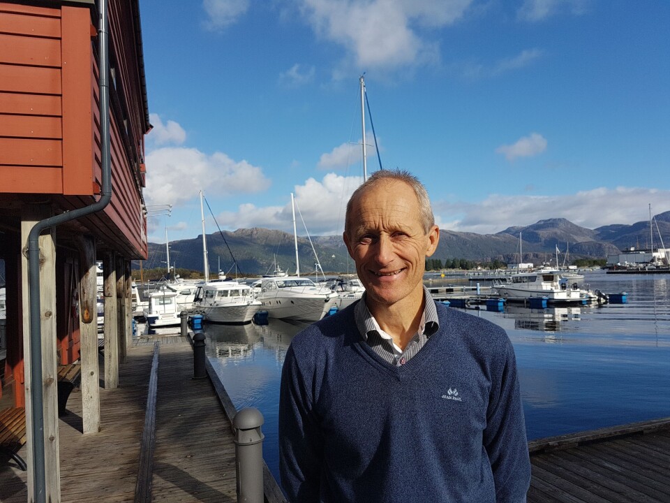 - Verdens fem hydrogenbåtprosjekter presenteres i Florø, sier Trond Strømgren. Foto: Maritim Forening Sogn og Fjordane.