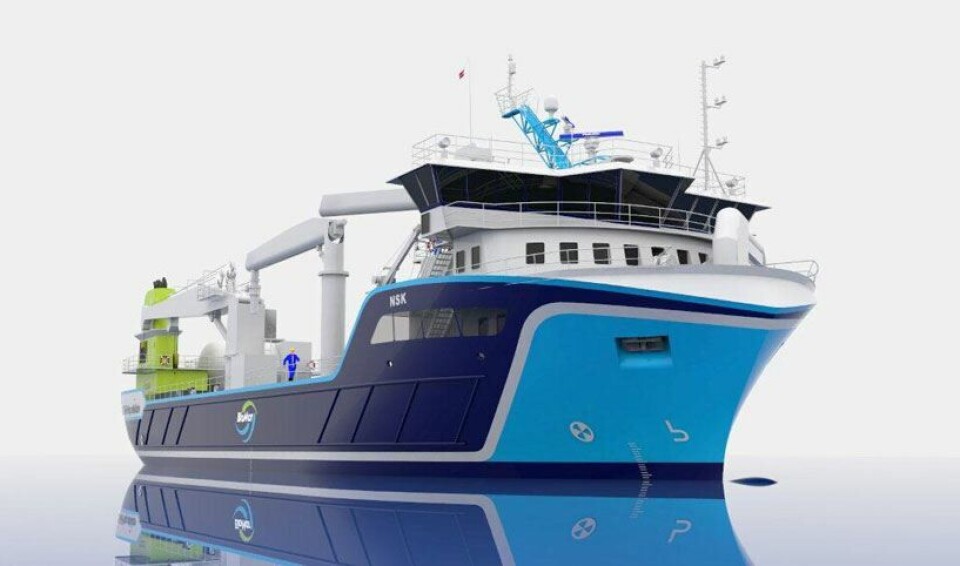 Verdens første gassdrevne lasteskip snart klar