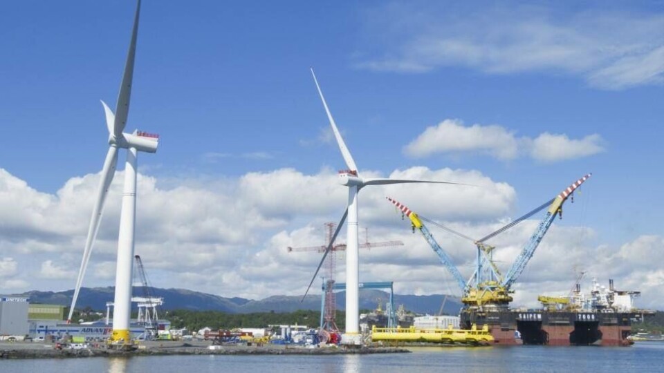 'Saipem 7000' ved Stordbase. Foto: Henrik Mundal Andreassen/Sunnhordland