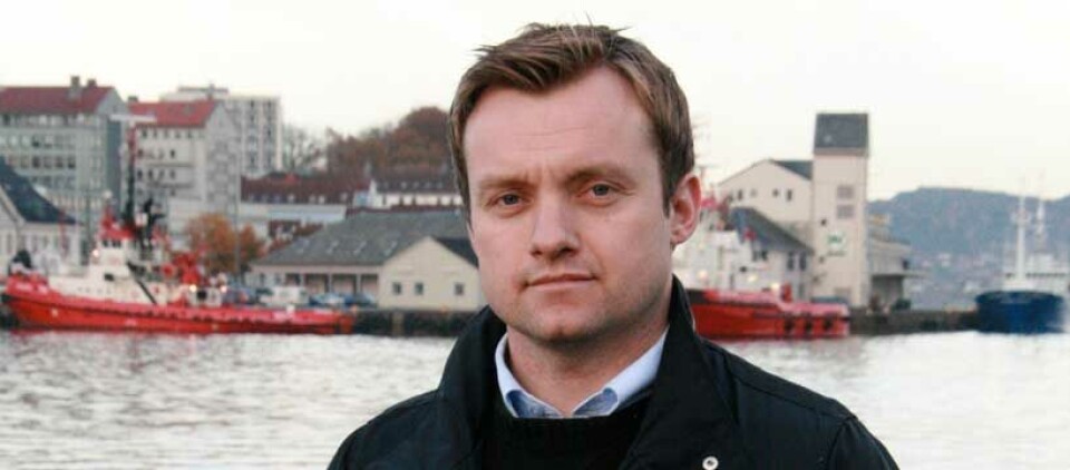 Daglig leder i Maritimt Forum Bergensregionen, Hogne Haugsdal. Foto: Morten Halvorsen/Skipsrevyen