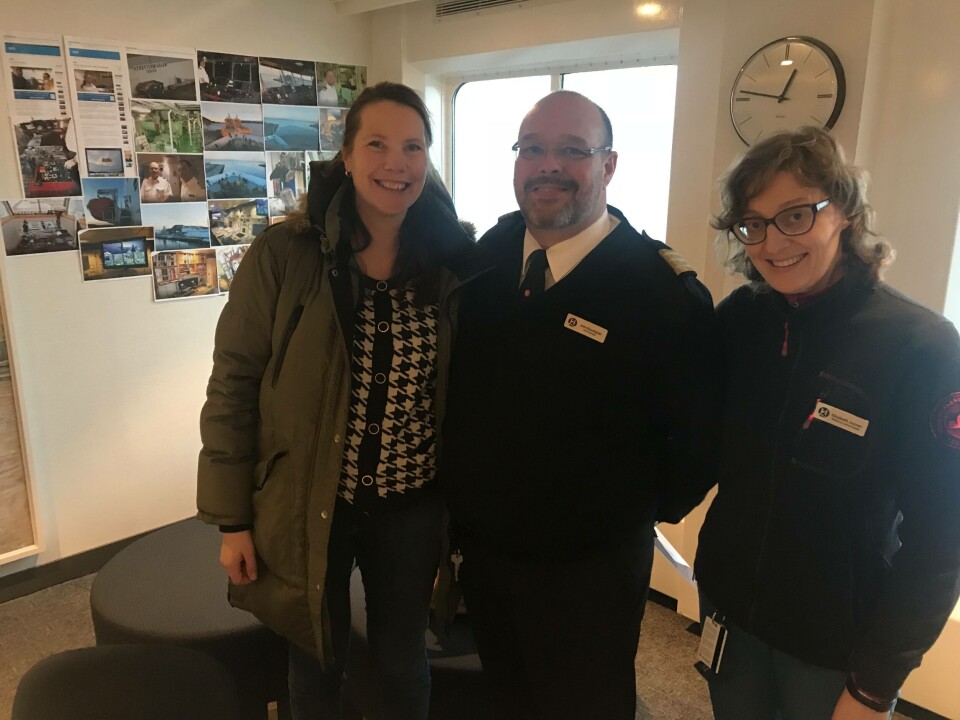 Vi går i land!