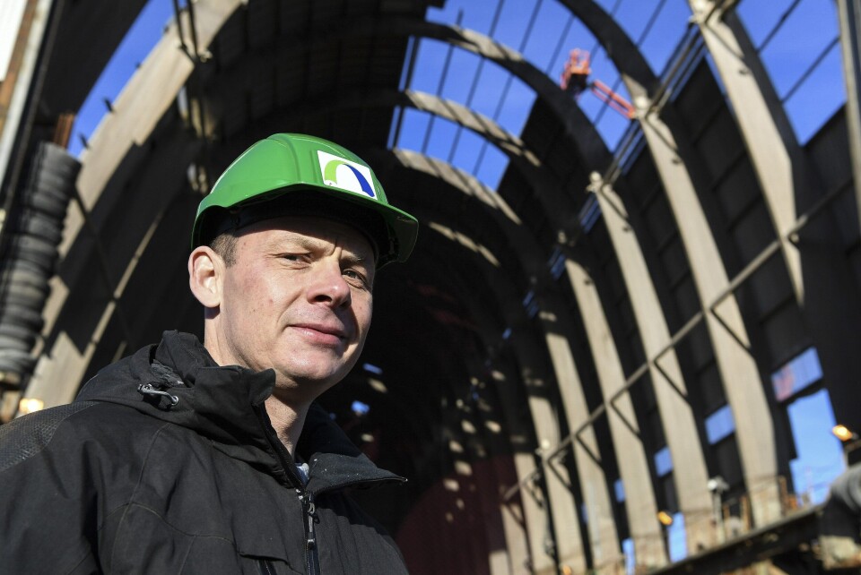Direktør i Hirtshals Yard, Rasmus Brohus. Foto: Bent Bach