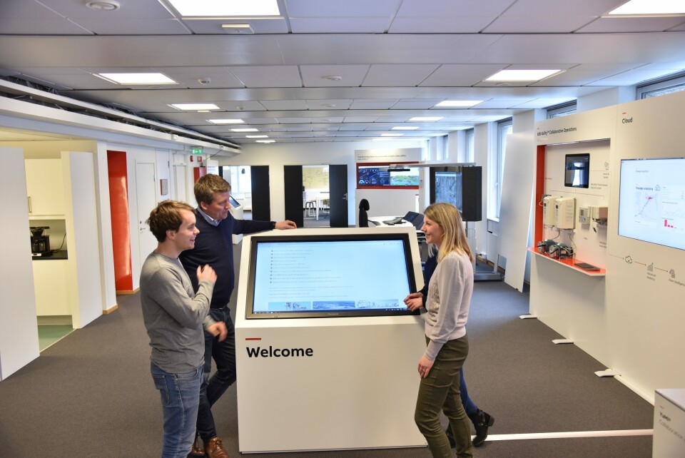 ABB har åpnet et nytt samhandlingssenter for kundene på Billingstad utenfor Oslo. Foto: ABB