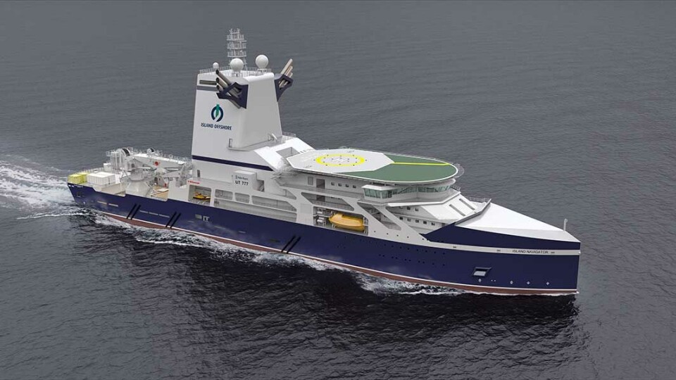 Island Offshore etablerer seg i nytt segment med avansert offshorekjempe