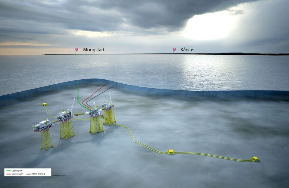 Johan Sverdrup Field Centre. Ill. Statoil