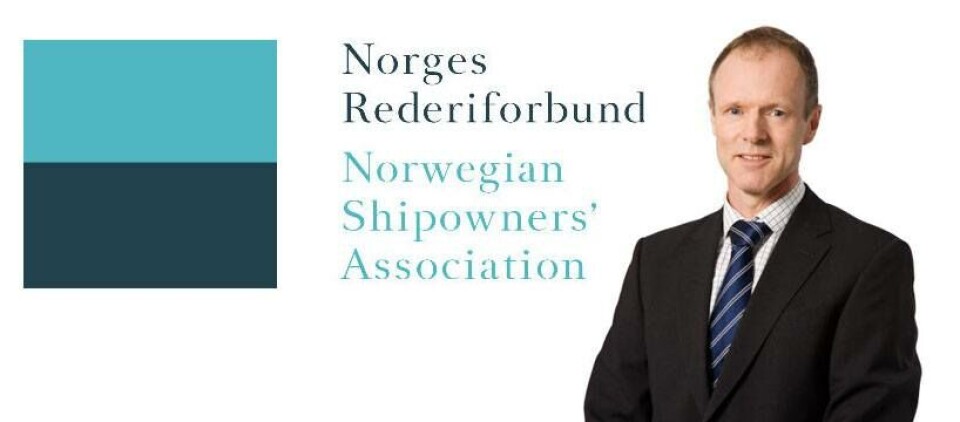 Administrerende direktør Sturla Henriksen ved Norges Rederiforbunds nye profil.
