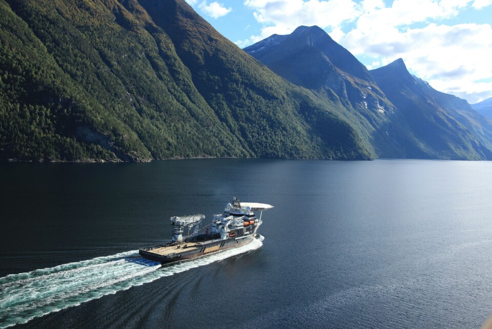 Olympic Ares, built at Kleven for Olympic Shipping