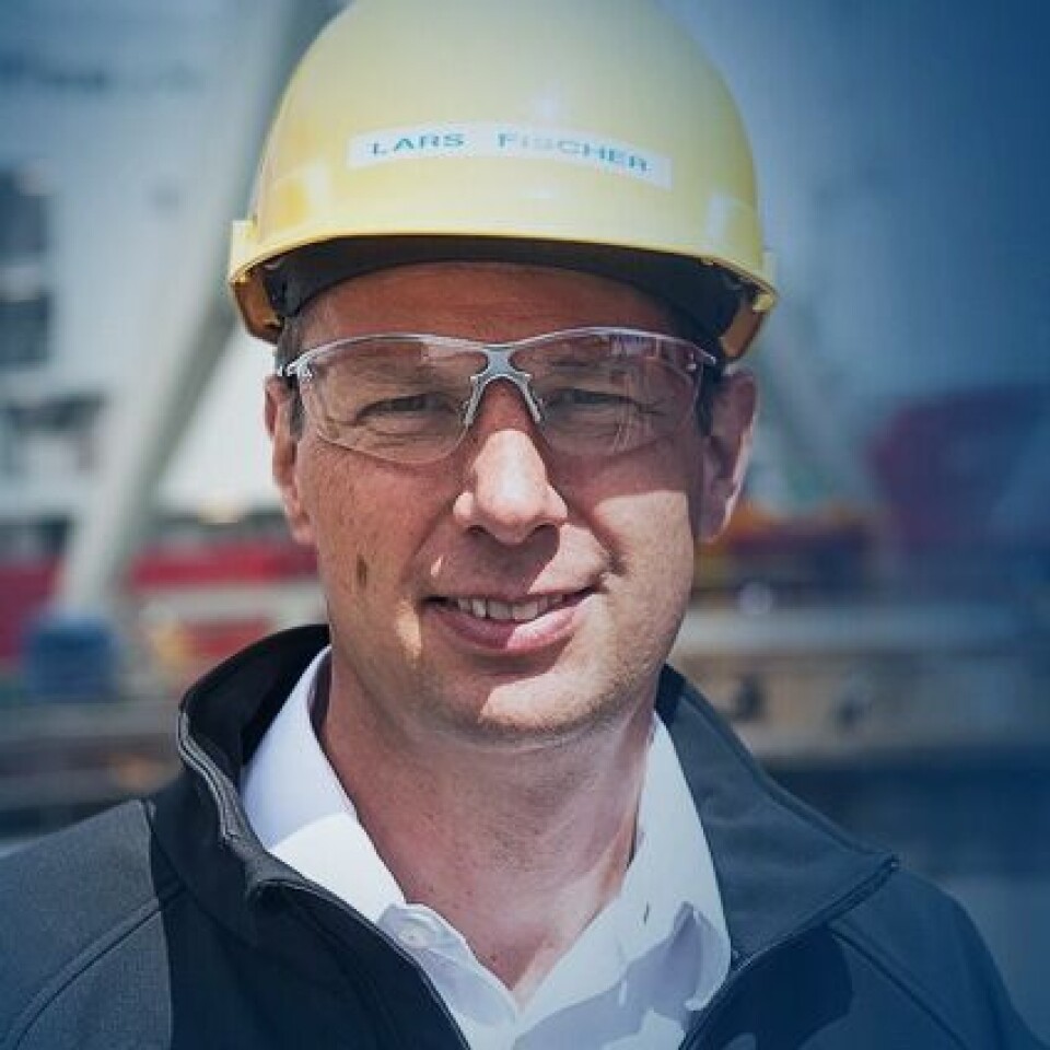 Lars Fischer er verftsdirektør ved Orskov Yard. Foto: Orskov Yard