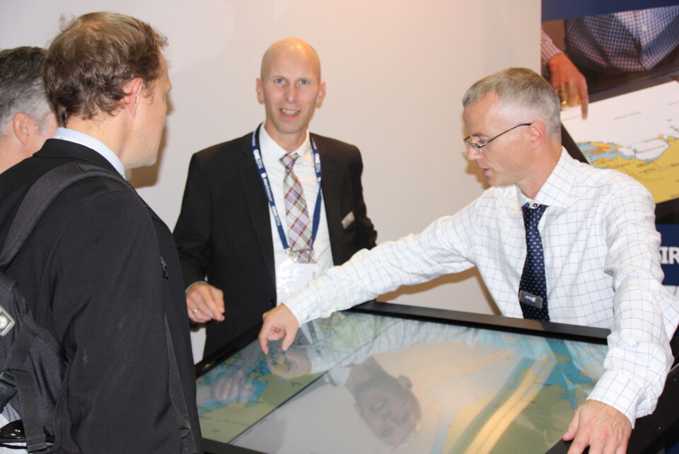 NavStation's launch at SMM 2014 was a watershed moment. Here Mr Børge Hetland, Sales & Marketing Manager NAVTOR AS.