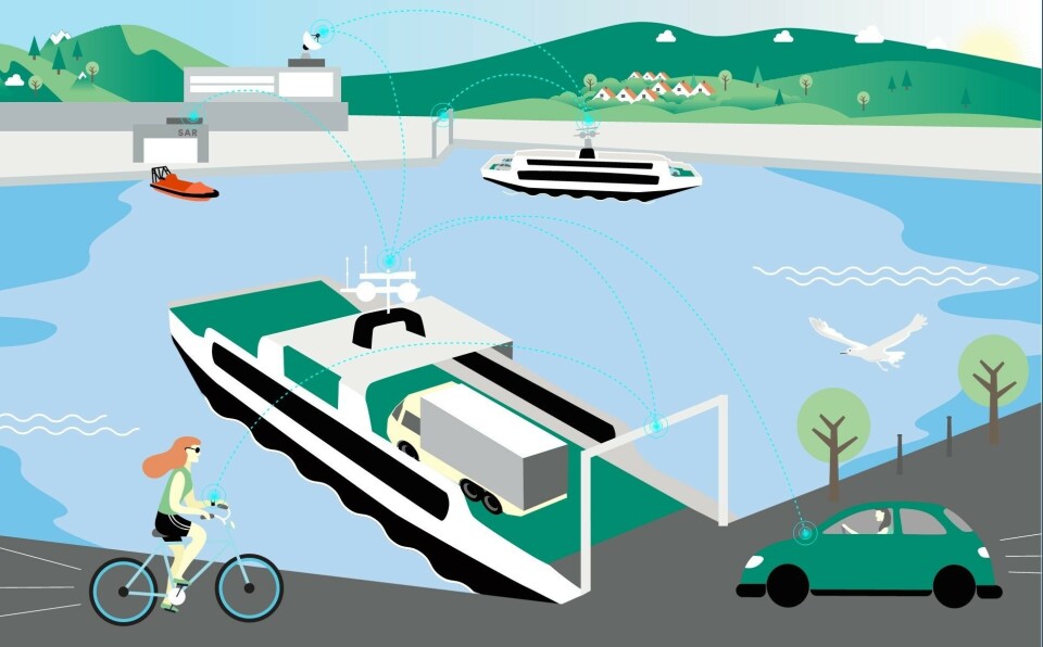 Illustrasjon: Grønt Skipsfartprogram