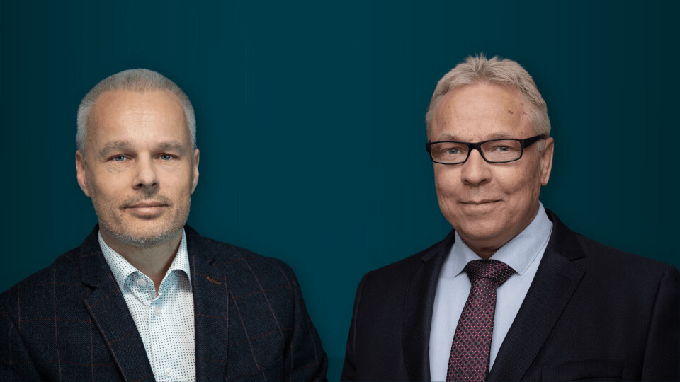 Gisle Vinjevoll Thrane og Kristian Ole Jakobsen. Foto: Hav Design