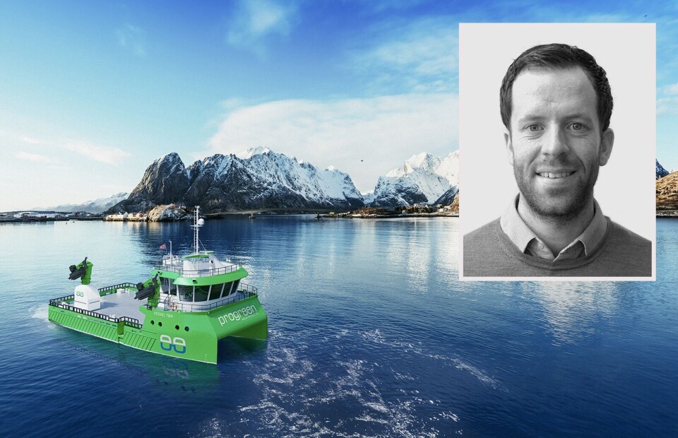 Andreas Siglen er ansatt som daglig leder i Progreen. Foto: Salt Ship Design Andreas Siglen er ansatt som daglig leder i Progreen. Foto: Salt Ship Design