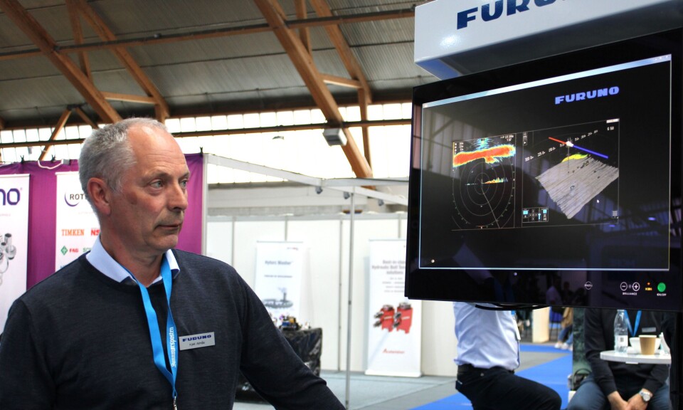 Engineer Hydro Acoustics i Furuno Norge, Kjell Almås. Foto: Lizbeth Osnes